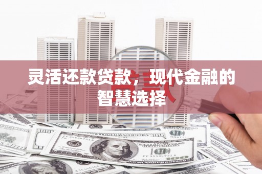 三义灵活还款贷款，现代金融的智慧选择