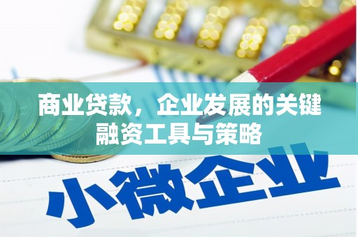 三义商业贷款，企业发展的关键融资工具与策略