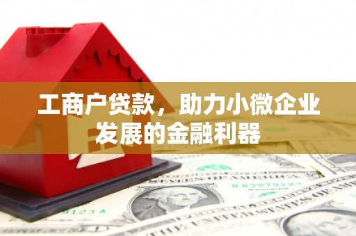 三义工商户贷款，助力小微企业发展的金融利器