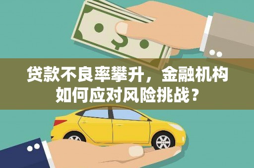 三义贷款不良率攀升，金融机构如何应对风险挑战？