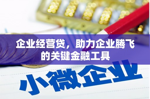 三义企业经营贷，助力企业腾飞的关键金融工具