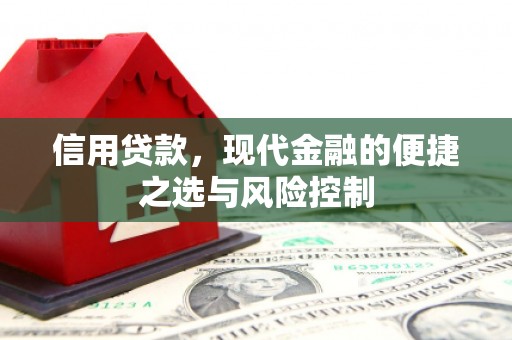 三义信用贷款，现代金融的便捷之选与风险控制