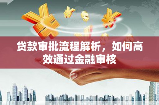三义贷款审批流程解析，如何高效通过金融审核
