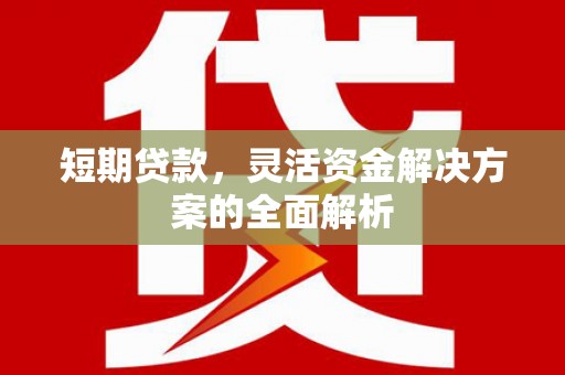 三义短期贷款，灵活资金解决方案的全面解析