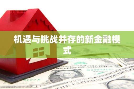 三义机遇与挑战并存的新金融模式
