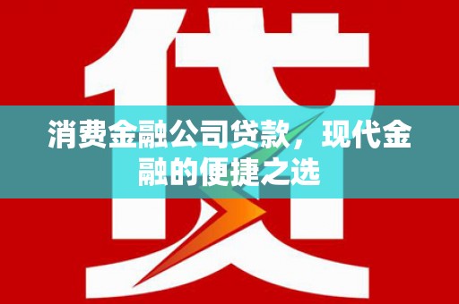 三义消费金融公司贷款，现代金融的便捷之选