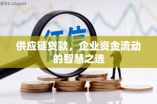 三义供应链贷款，企业资金流动的智慧之选