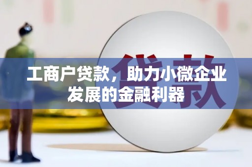 三义工商户贷款，助力小微企业发展的金融利器
