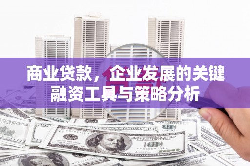 三义商业贷款，企业发展的关键融资工具与策略分析