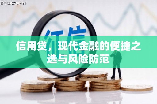 三义信用贷，现代金融的便捷之选与风险防范