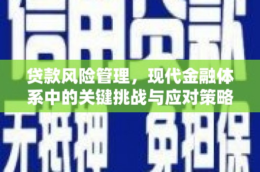 三义贷款风险管理，现代金融体系中的关键挑战与应对策略