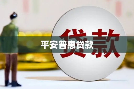 三义平安普惠贷款