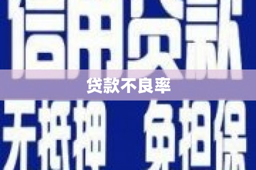 三义贷款不良率